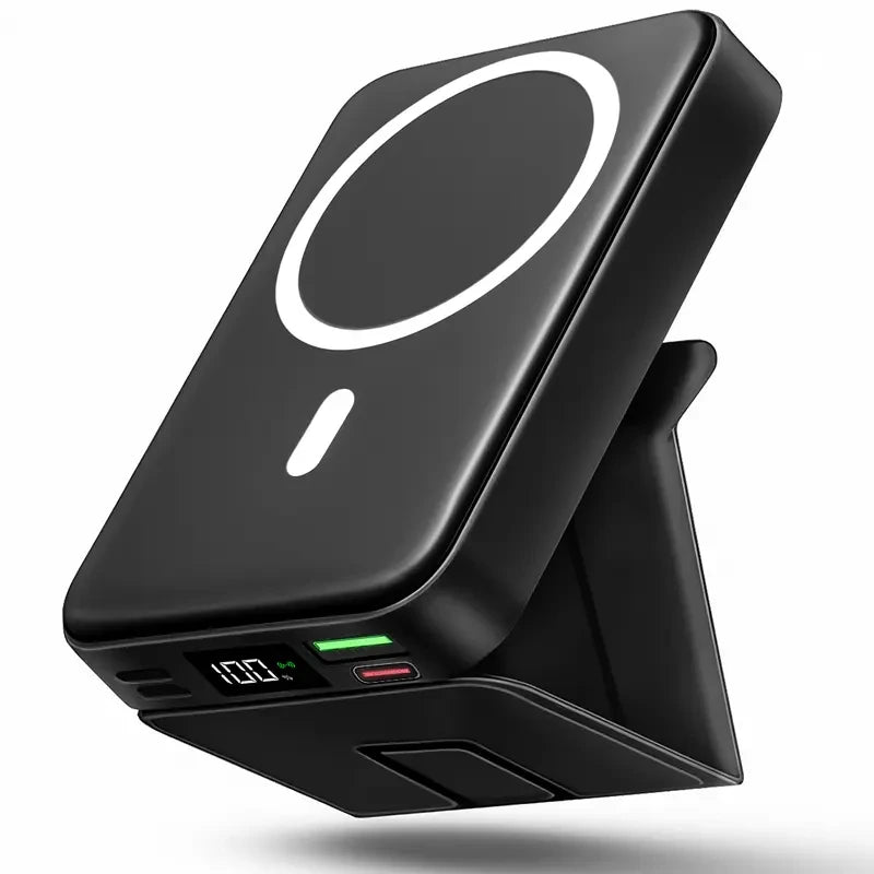 Magnetic Wireless Portable Power Bank