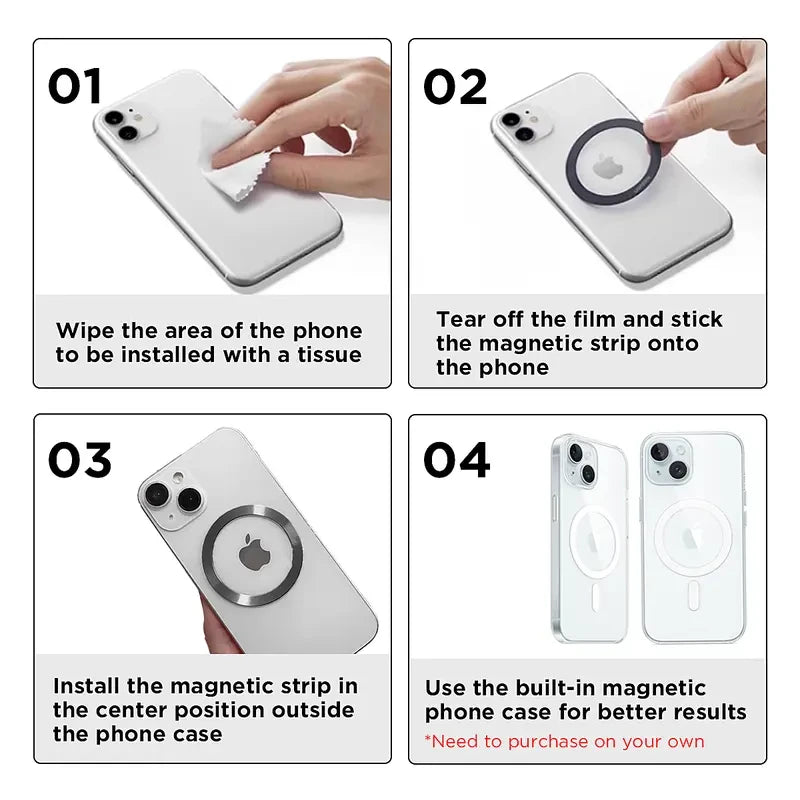 Magnetic Wireless Portable Power Bank