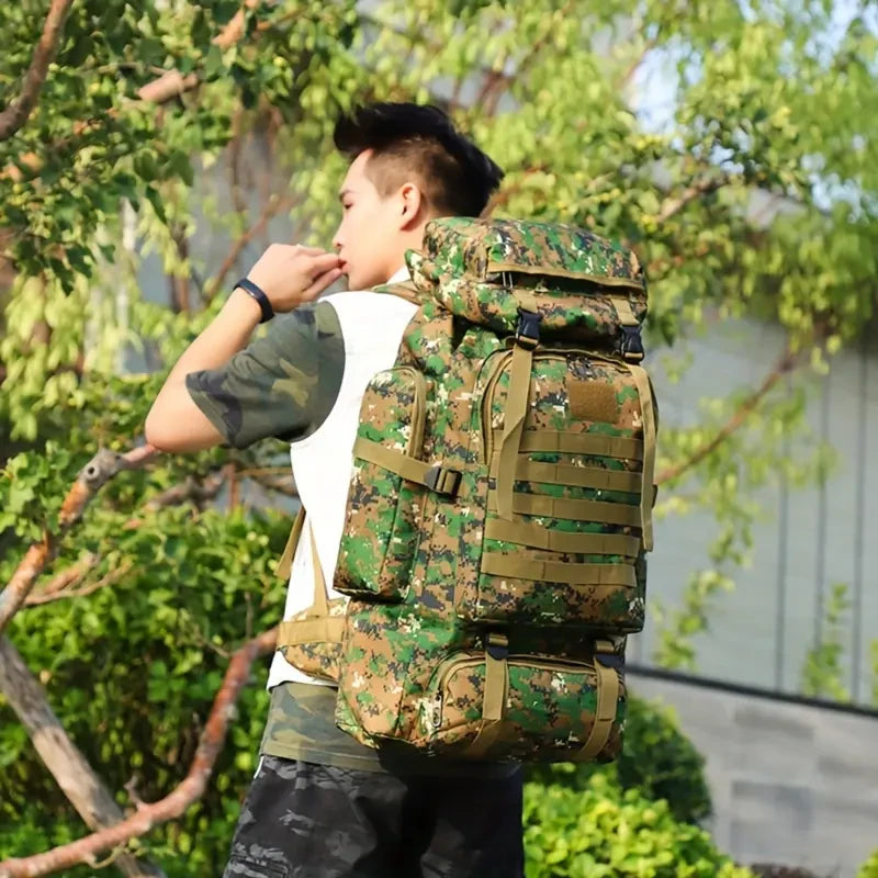 Large Capacity Tactical Trekking Backpack