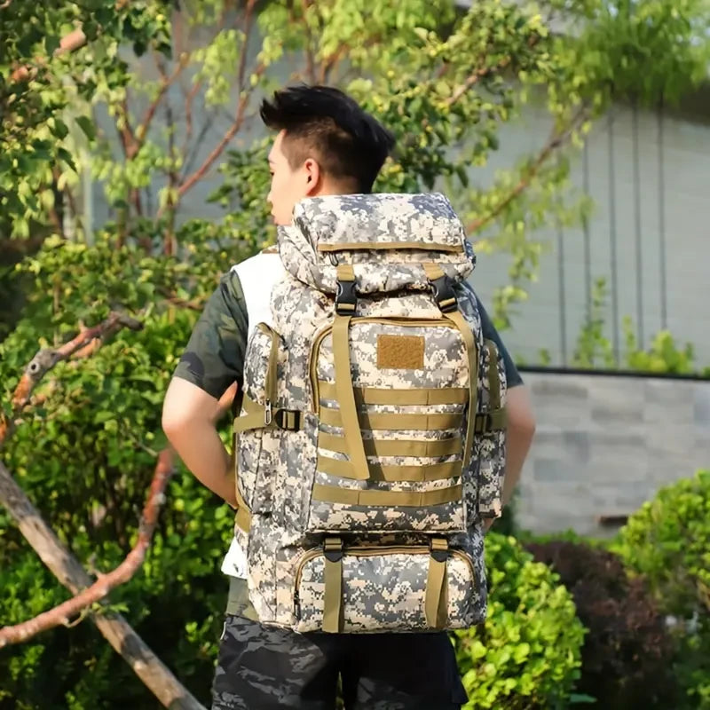 Large Capacity Tactical Trekking Backpack