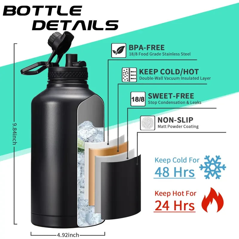 Vacuum Insulated Stainless Steel Water Flask