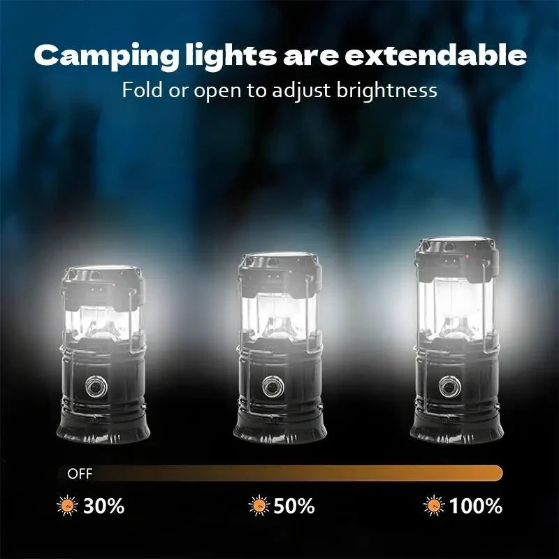 Collapsible Solar LED Camping Lantern