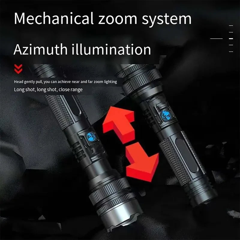 Compact Rechargeable LED Flashlight