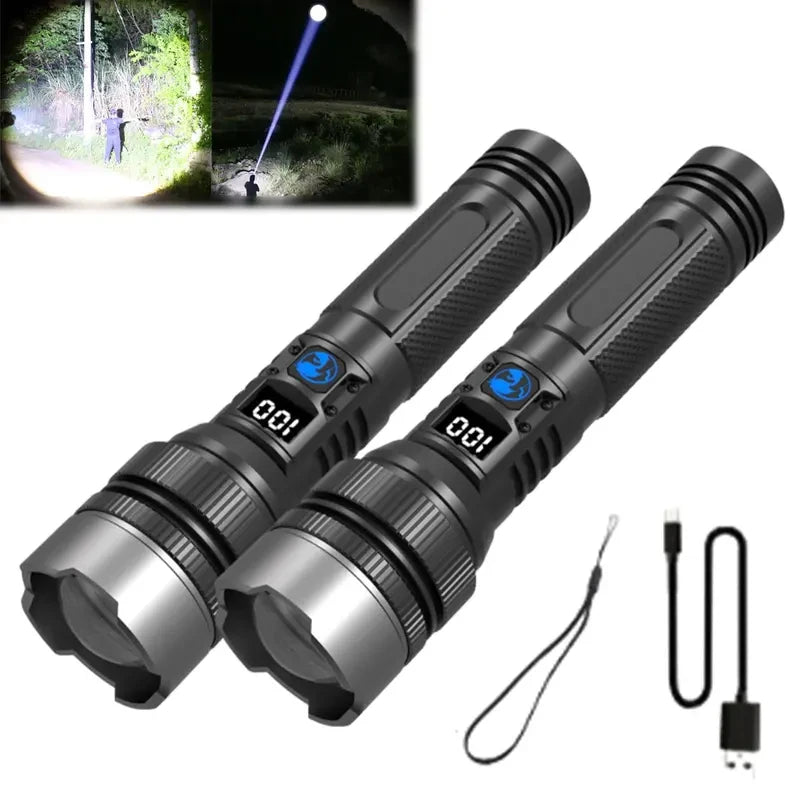 Compact Rechargeable LED Flashlight