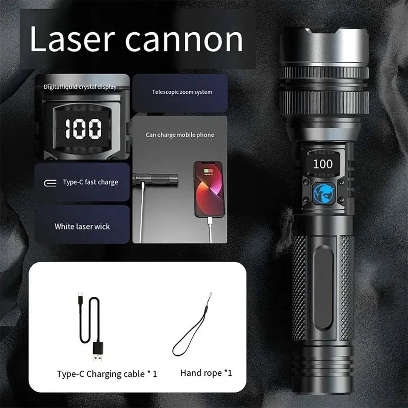 Compact Rechargeable LED Flashlight