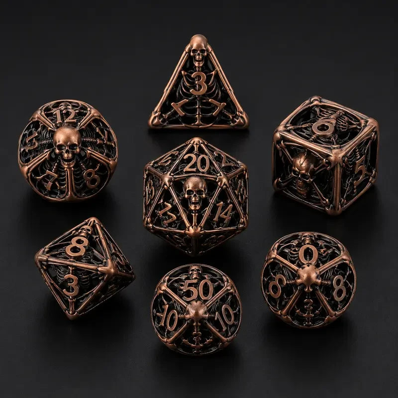 Cthulhu Metal Dice Set