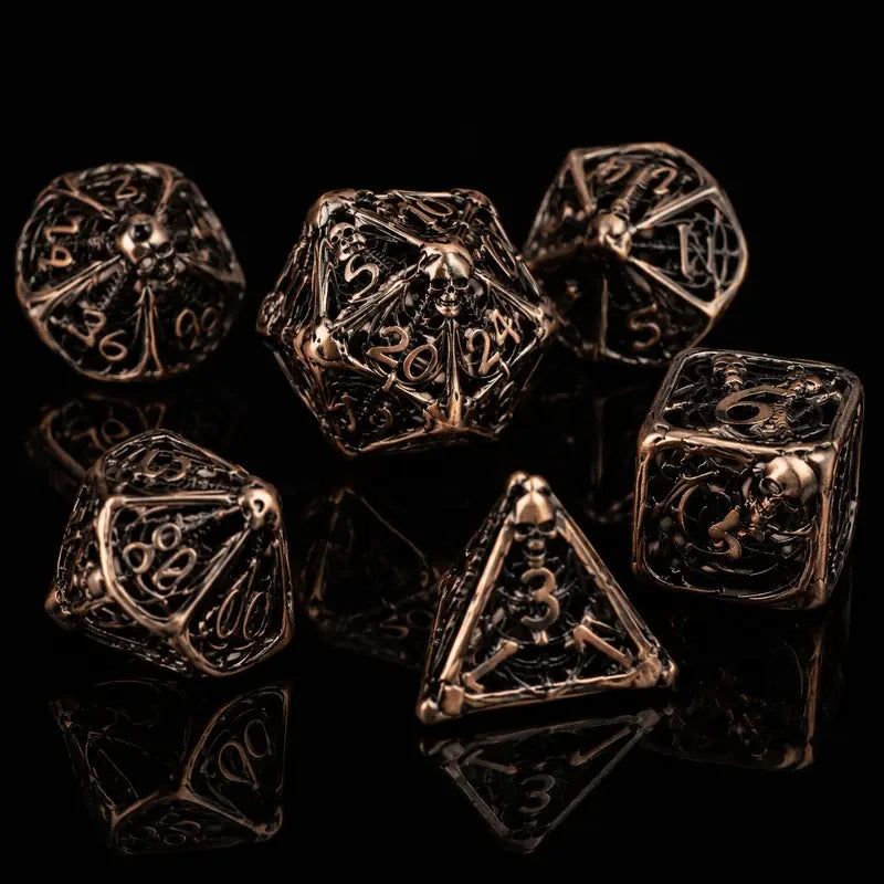 Cthulhu Metal Dice Set