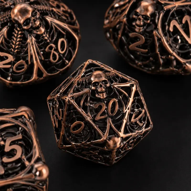 Cthulhu Metal Dice Set