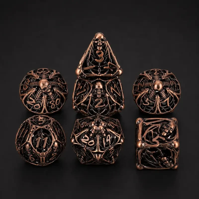 Cthulhu Metal Dice Set