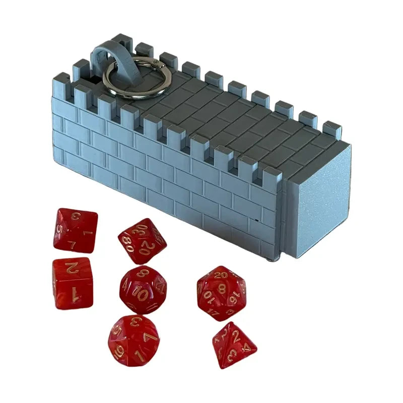 Foldable Castle Dice Tower