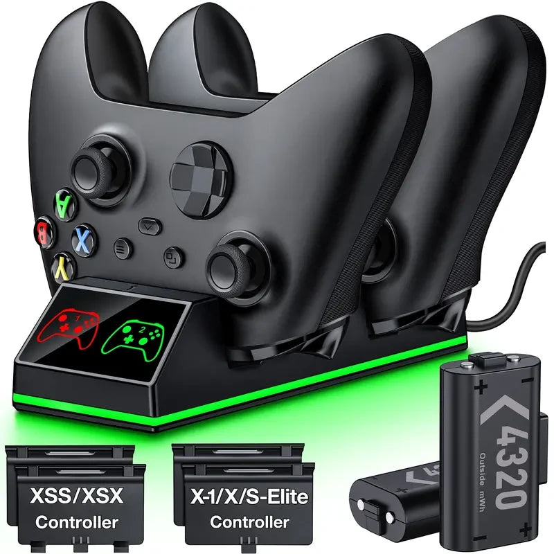 Dual Xbox Controller Charging Dock