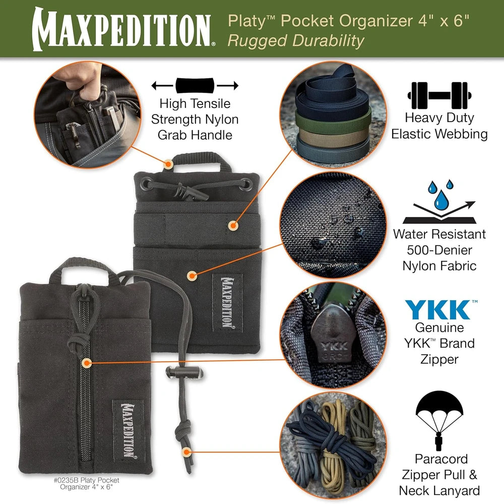 Maxpedition Platy Pocket Organizer