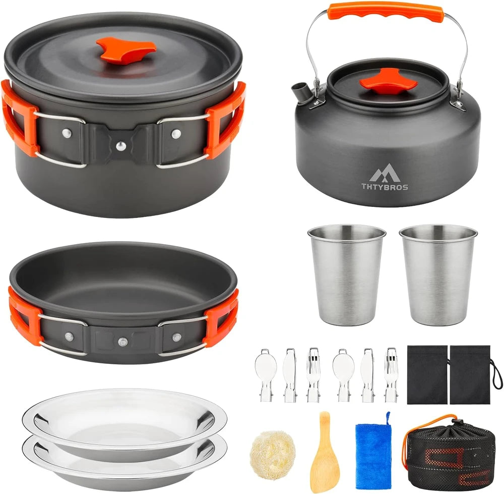 THTYBROS Camping Cookware Kit