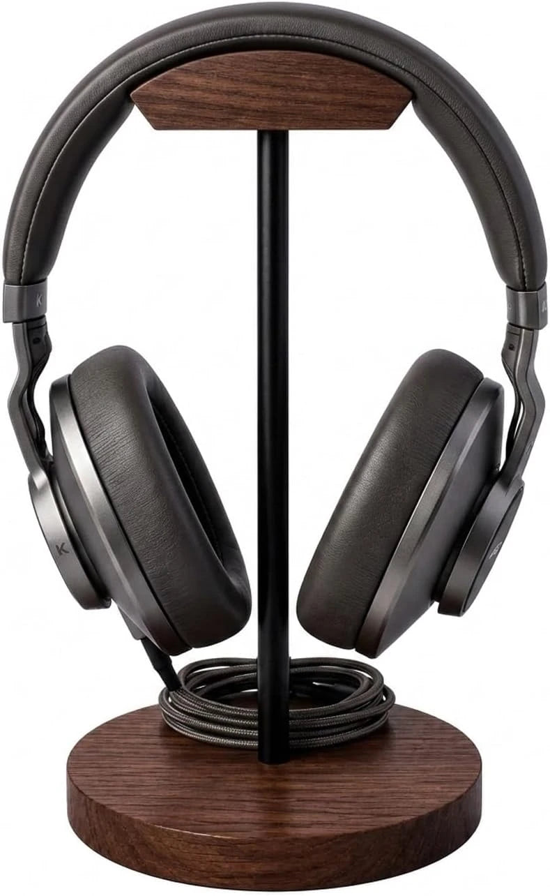 Minimalist Wooden Headphone Stand