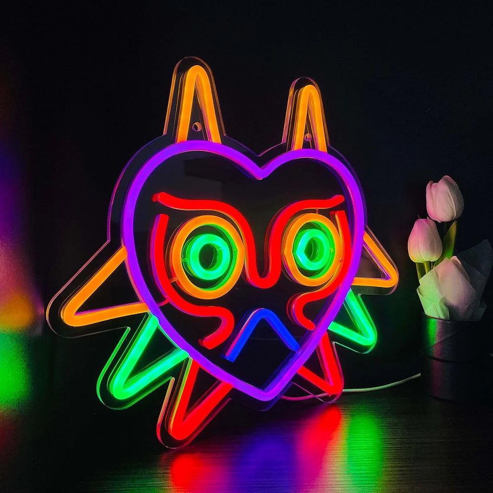 Majora's Mask LED Neon Sign