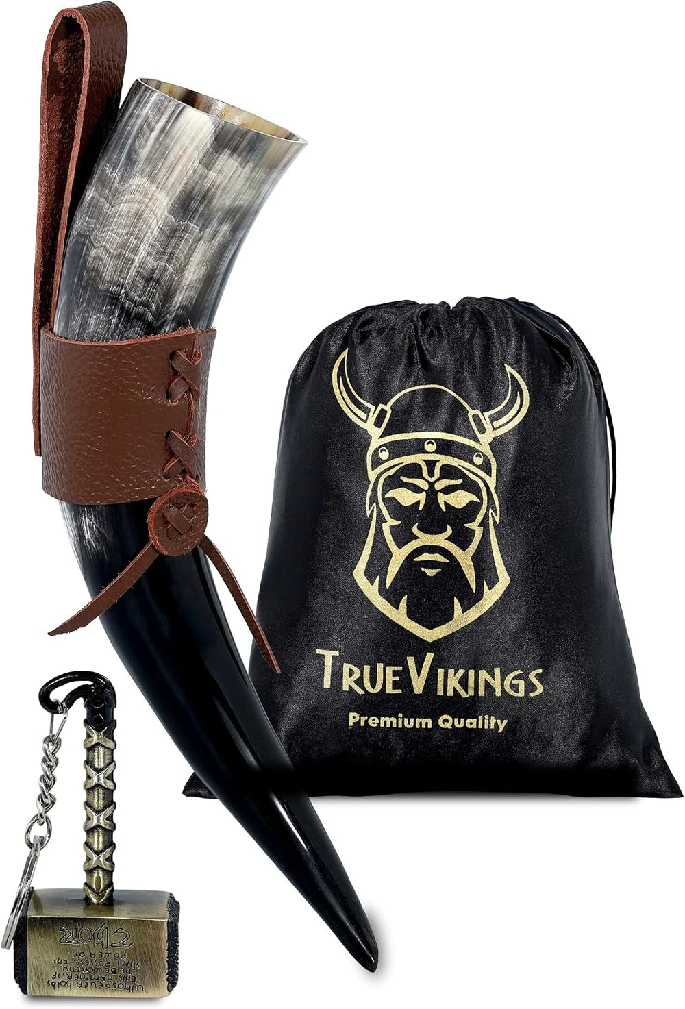 Authentic Polished Viking Drinking Horn