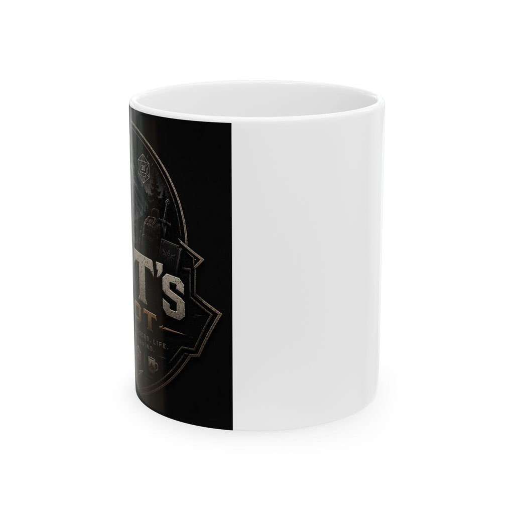 Retro Coffee Mug — Vintage Gamer “Let’s Get Lost” Ceramic Cup