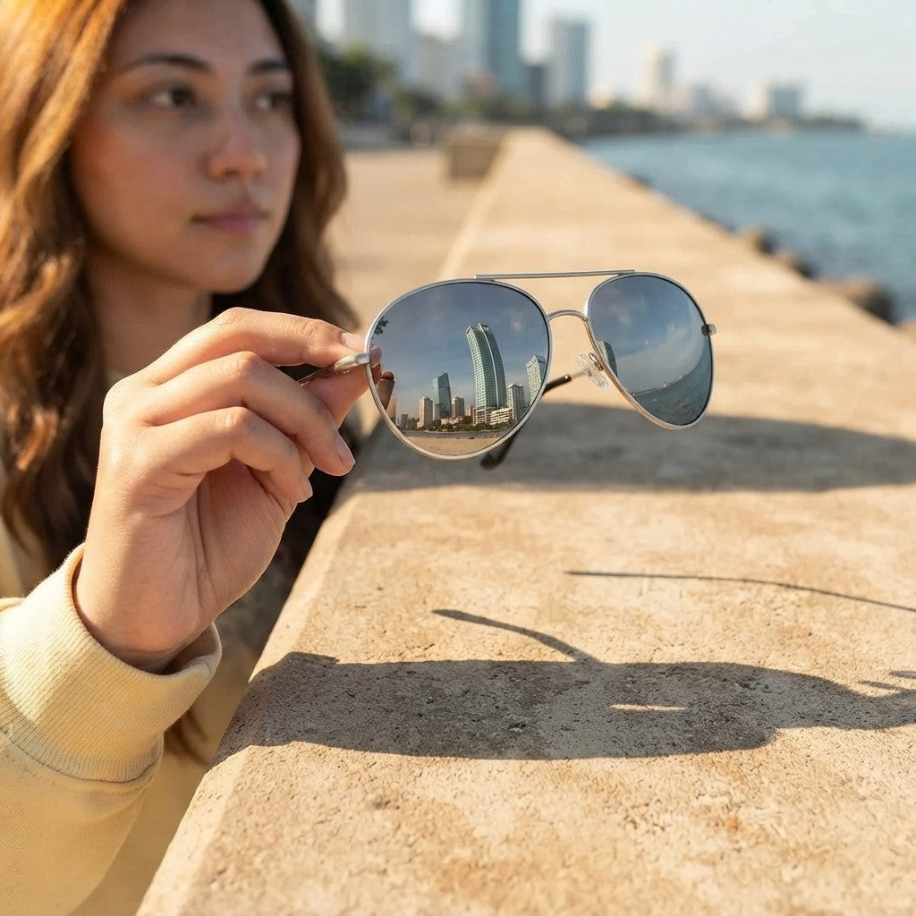 Classic Military Aviator Sunglasses