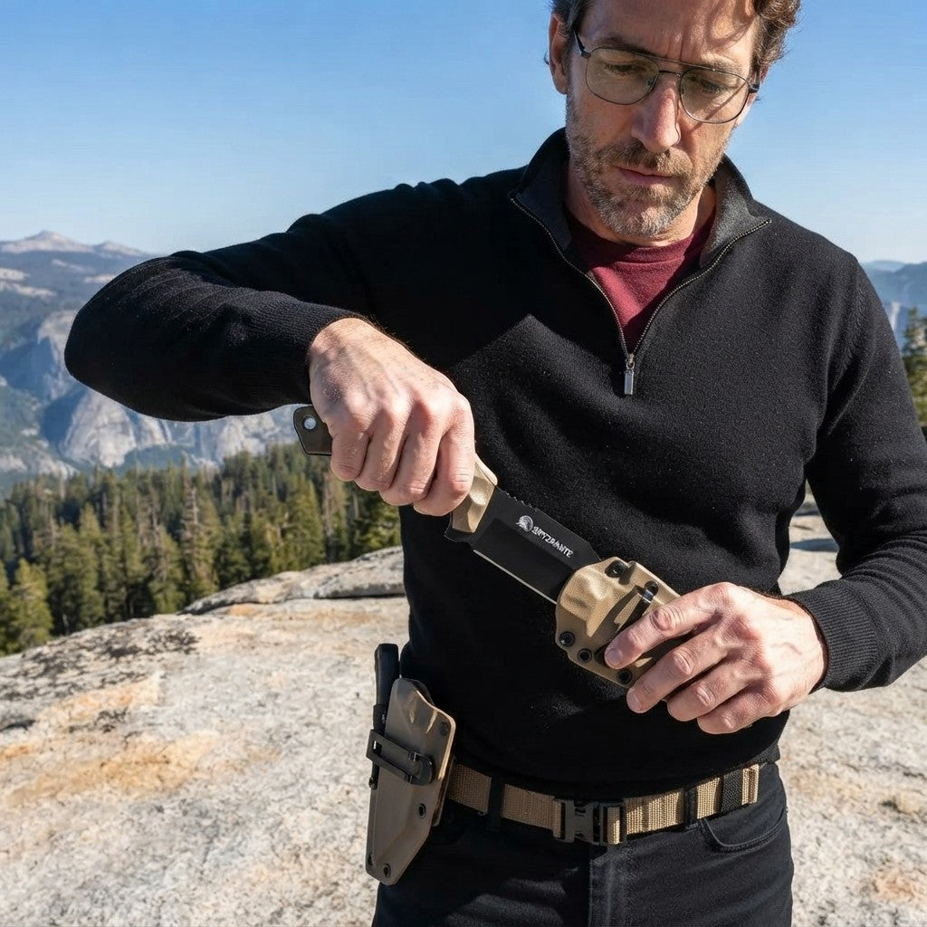 Compact Full Tang Belt Knife