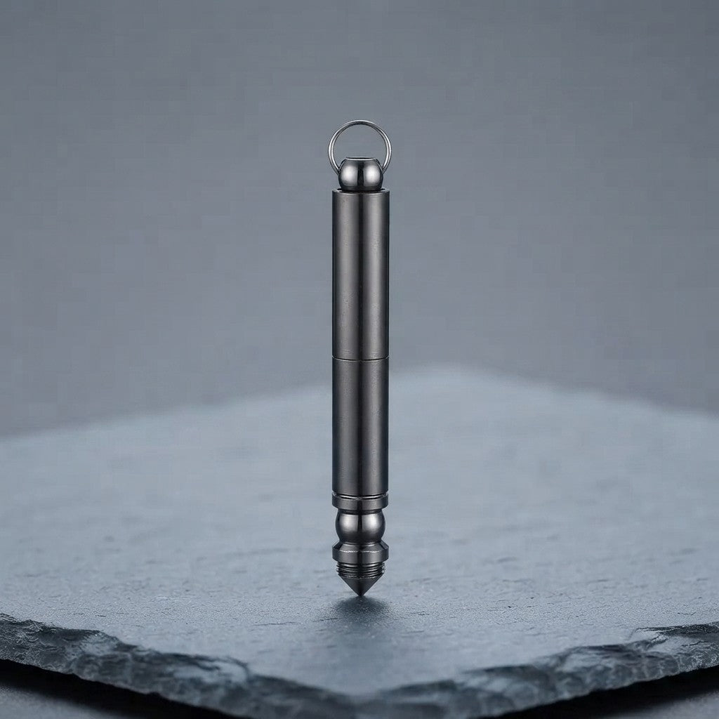 Windproof Metal Match Keychain